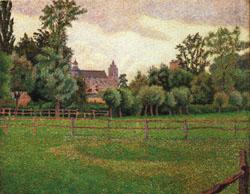 Lucien Pissarro The Church at Gisors China oil painting art